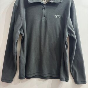 Drake  Charcoal Quarter-Zip Fleece